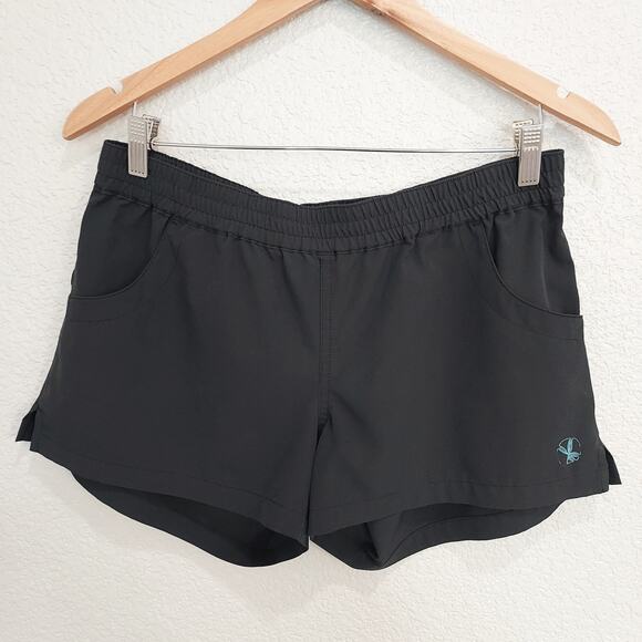 Carve Pants - Carve Design Black Elastic Waist shorts Size 6